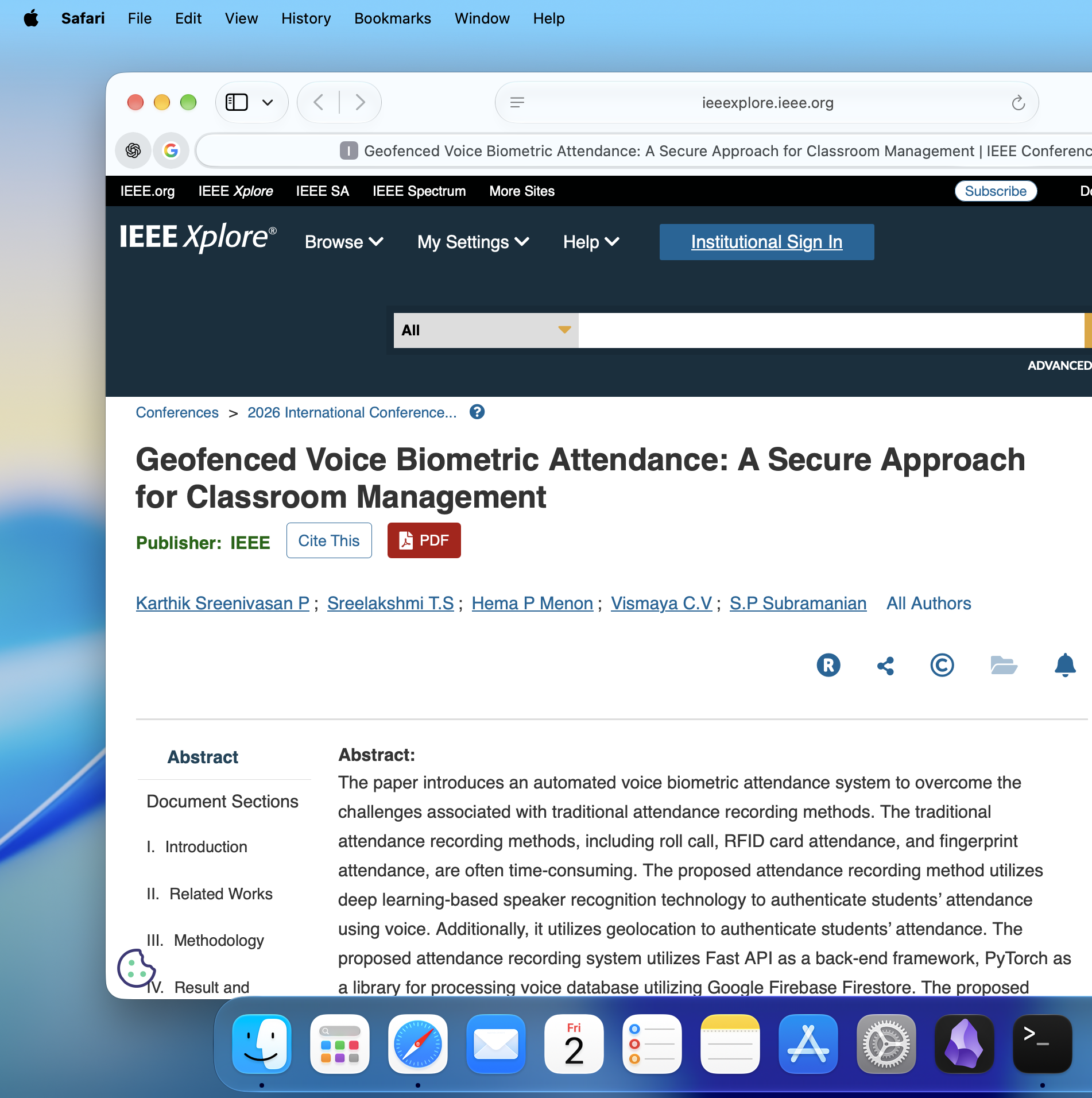 IEEE Publication
